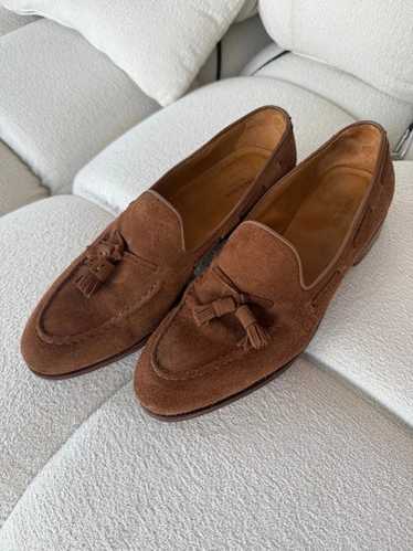 Meermin メルミン タッセルローファー UK8 ブラウン メルミン Meermin タッセルローファー ブラウン UK8 中古美品