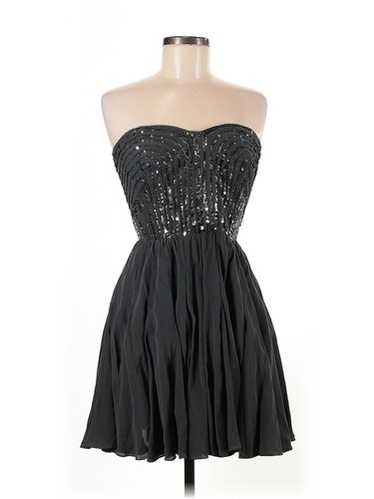 Rebecca Taylor Women Black Cocktail Dress 6 - image 1