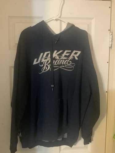 希少☆ Joker brand XL Vintage Y2K Joker Brand Sweatshirt/size Xl/grey Colour