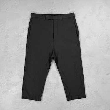 パンツ Rick Owens 18FW Astaire Trouser RICK OWENS | Astaire Drop Crotch Cropped Wool Blend Pants