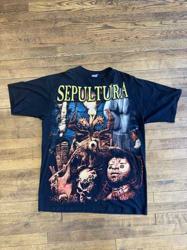 Vintage 90s sepultura shirt - Gem