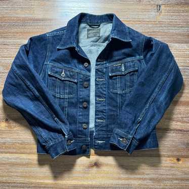 E Denim Lined Jacket | Dark blue | G-STAR® JP