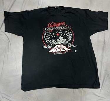80’s Harley-Davidson BIKER Tee. 80s Harley-davidson Motorcycles Daytona Beach Florida T