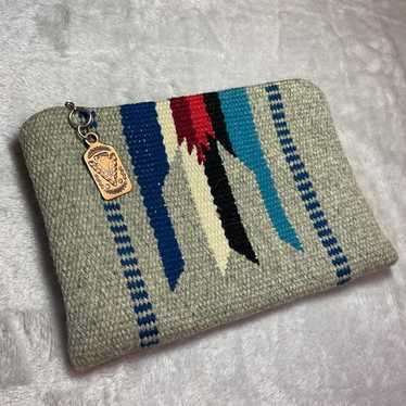 1940’s vintage Chimayo Purse Vintage Chimayo Purse Clutch Hand Woven 100% Wool New Mexico