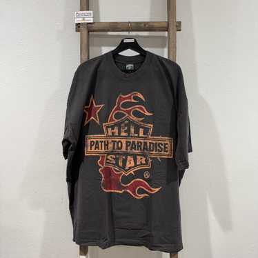 HELLSTAR ヘルスター BIKER TOUR グラフィック Tシャツ グレー Hellstar Studios Biker Tour Tee 'Grey' | eBay