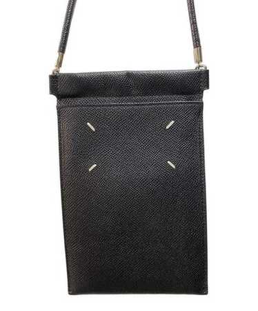 Leather phone pouch in black - Maison Margiela | Mytheresa