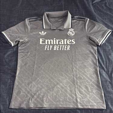 adidas Real Madrid シャツ Lサイズ グレー adidas Adults Real Madrid 24/25 Third Jersey - Grey | Life