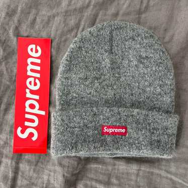Supreme Mohair Beanie Black Gray Brown Purple 4colors FW24