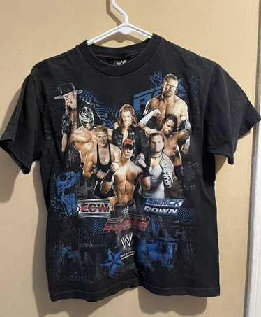 【WWE】SMACK DOWN・ECW LIVE Tシャツ【未使用品】 $_12.JPG?set_id=880000500F