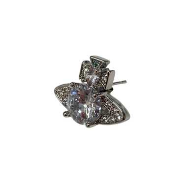Vivienne Westwood Sterling Silver Crystal Ismene Ring