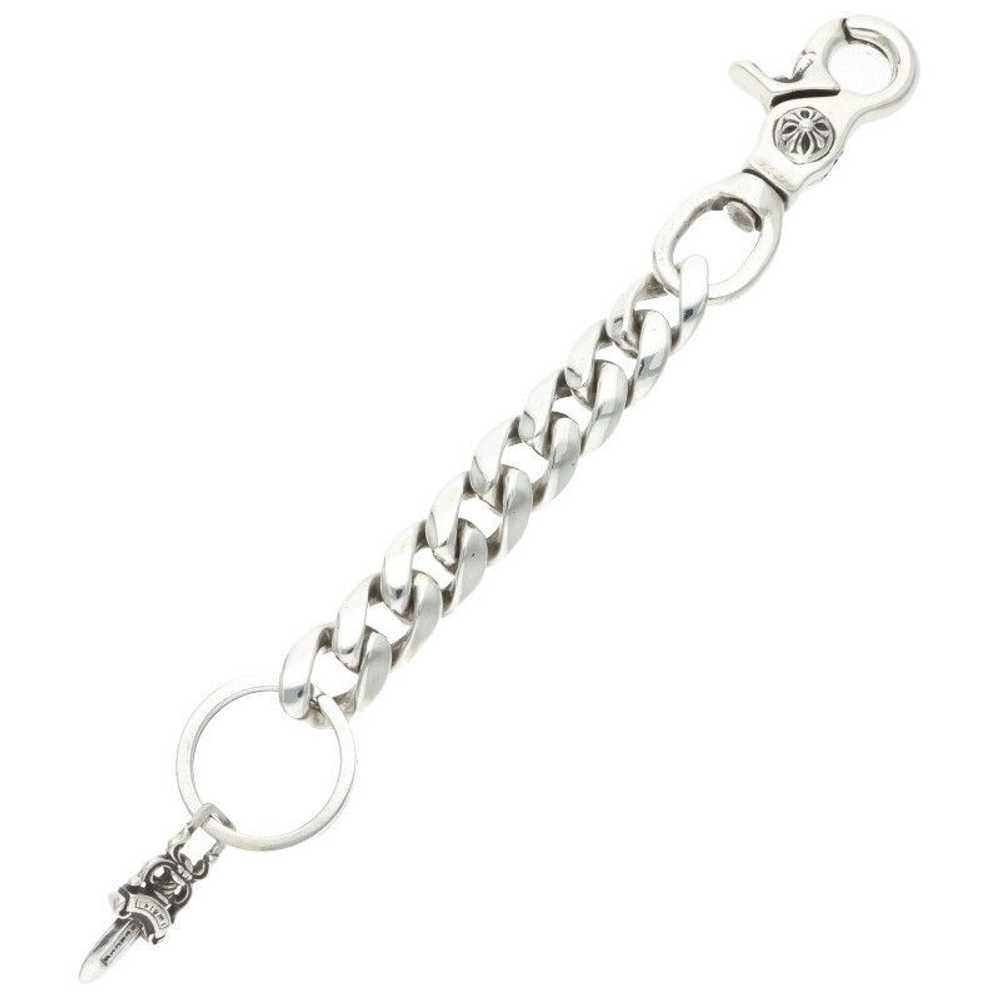 Chrome Hearts Silver Key Chain CLP CHN CLASSIC-L/Long