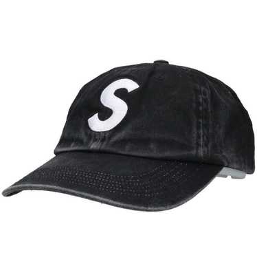 Supreme Sロゴキャップ グレー