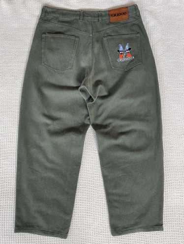 GX1000 DIMETHYLTRYPTAMINE PANT / WHITE (ジーエックスセン