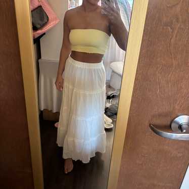 Edikted Women's Skirt - White - 2 – Edikted white… - image 1
