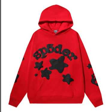 VVS RED HOODIE | KING SPIDER | SP5DER