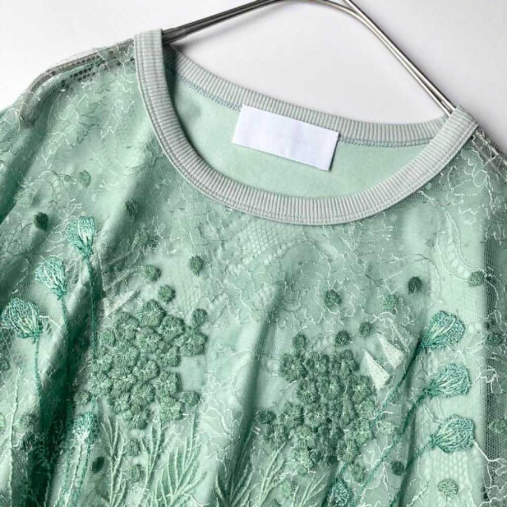 Mame Kurogouchi Embroidered Lace Blouse Top