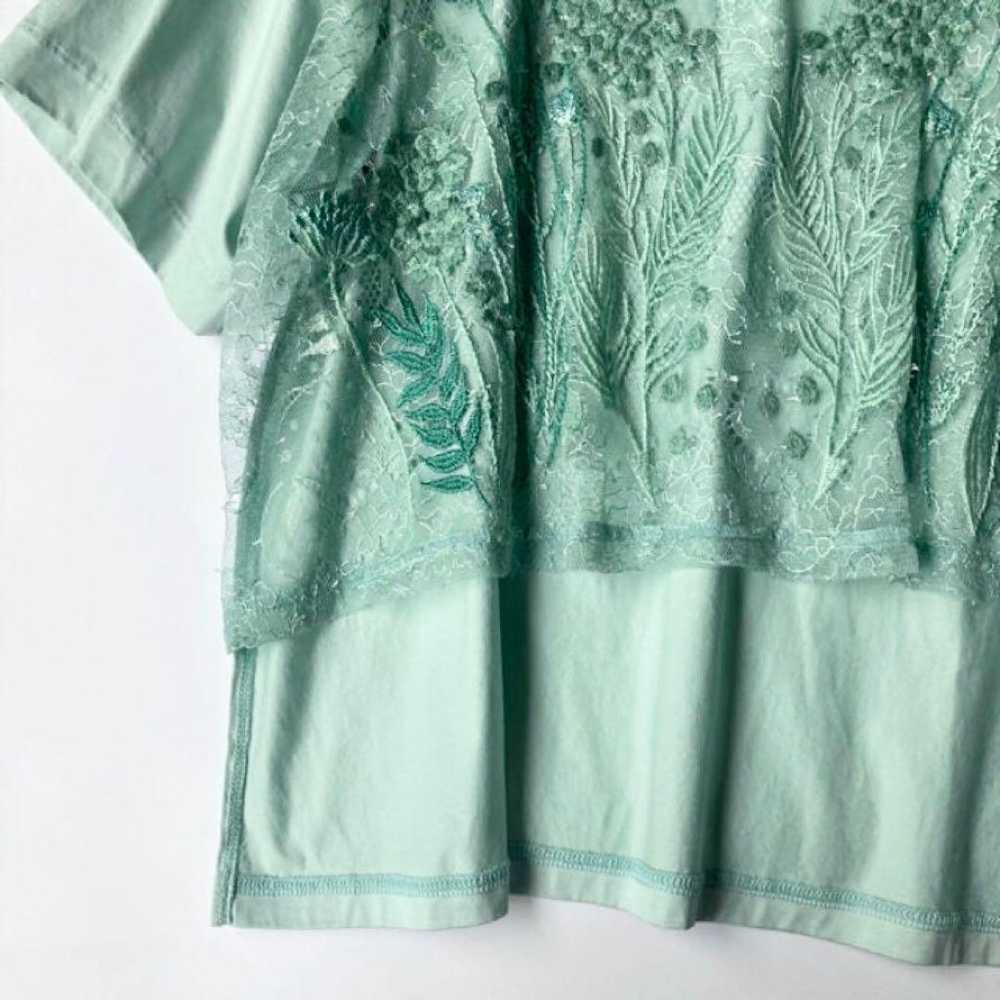 【週末セール】Mame Kurogouchi♡Cotton Lace tops Mame Kurogouchi Embroidered Lace Blouse Top