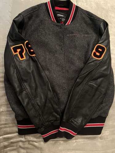 vintage diesel テディジャケット バーシティジャケット Diesel diesel varsity jacket - Gem
