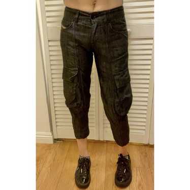 パンツ Rare 00s- Archive DIESEL cropped cargo Rare 00s- Archive DIESEL cropped cargo - メルカリ