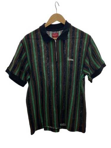 Supreme Open Knit Stripe Zip Polo (SS22) - $118