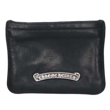 CHROME HEARTS OTHER ZIPPER CHANGE PURSE 2 CROSS PATCH POUCH