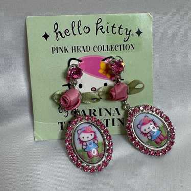 キャラクターグッズ TarinaTarantino HelloKitty Pinkhead Tarina Tarantino Winking Hello Kitty Pinkhead Barette