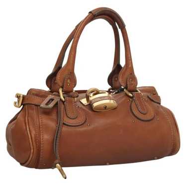 Vintage Chloé Paddington Bags Dark Brown Sold at Auction: Chloé dark brown leather Paddington bag
