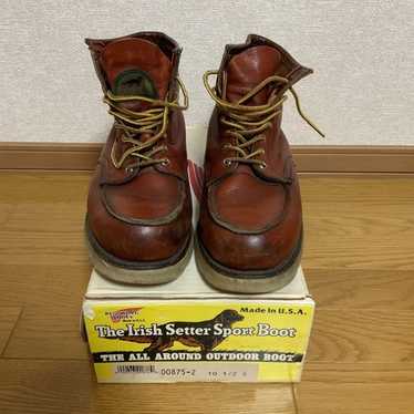 Red Wing Boots 875 Irish Setter US:8E Leather Camel From