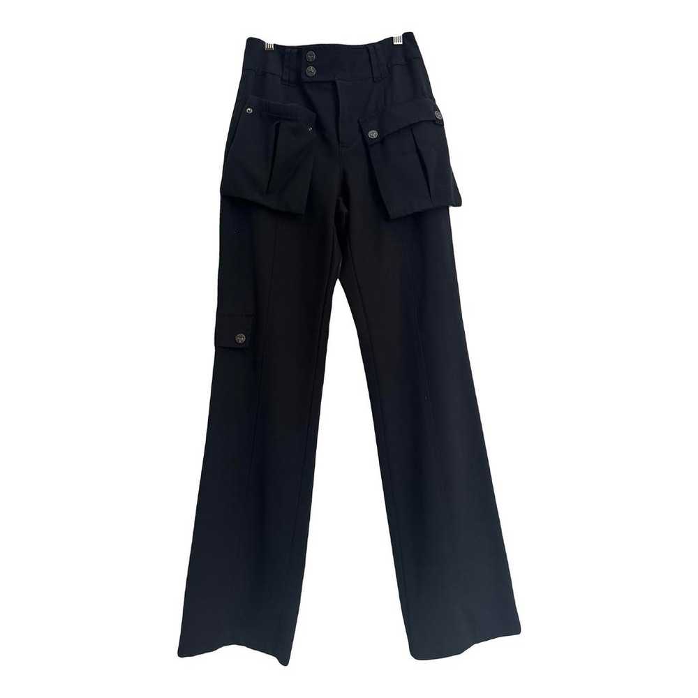【関税＆送料込み】Moschino Wide Cargo Trousers MOSCHINO JEANS TROUSERS - Cargo trousers - light blue - Zalando