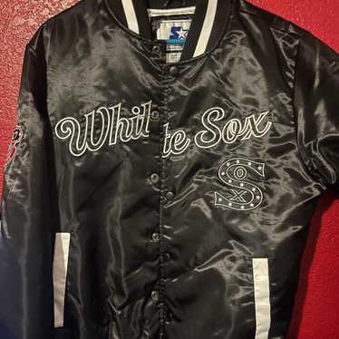 Vintage 90s Chicago White Sox Starter Jacket Embroidered