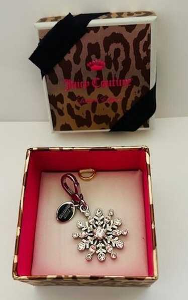 【人気ショップが最安値挑戦！】 Juicy couture charm snowflake - Gem アクセサリー