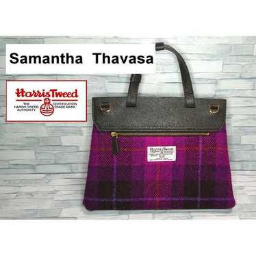 【限定セール！】 Samantha thavasa harris tweed - Gem バッグ