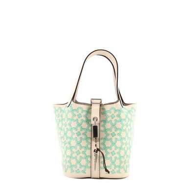 【限定品】すぐお届け 国内発送 HERMES Lucky Daisy Picotin PM Very Good ( Rank A) HERMÈS Picotin Lock PM Lucky Daisy Chai