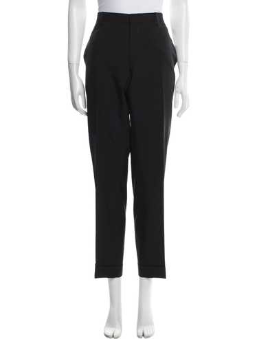 KRISVANASSCHE ブラック ライダースジャケット KRISVANASSCHE ブラック ライダースジャケット ジャケット・アウター