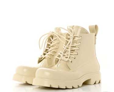 BOTTEGA VENETA STRIDE 42 ボッテガヴェネタ　ストライド Bottega Veneta Black Stride Rubber Boots: Overview and Try