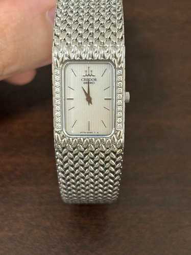 時計 Seiko Credor 2F70-0500 18KT Seiko Credor 2F70-0500 K18 Bezel & Combo Bracelet Used | eBay