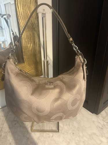2way bag／beige COACH 2WAY shoulder bag 4606 beige for sale online | eBay