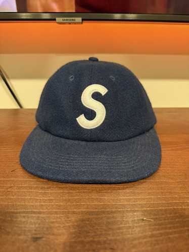 極美品 supreme wool slogo cap Supreme wool hat - Gem