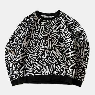 パーカー・フーディ Moschino All-Over Logo Print Sweatshirt Moschino All-Over Logo Print Sweatshirt | ShopSimon