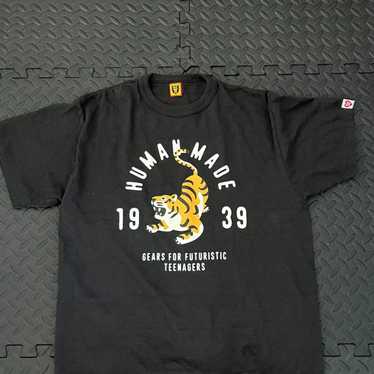 HUMAN MADE TIGER L/S T-SHIRT - BLACK / Sサイズ ヒューマン