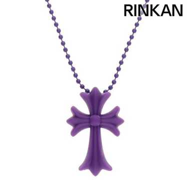 Chrome Hearts Chrome Hearts Silicrome Cross Necklace Blue
