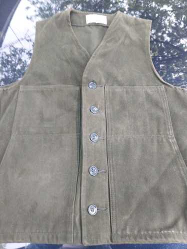 FILSON MOLESKIN VEST アメリカ製 綿100% 生産終了モデル FILSON MOLESKIN VEST アメリカ製 綿100% 生産終了モデル