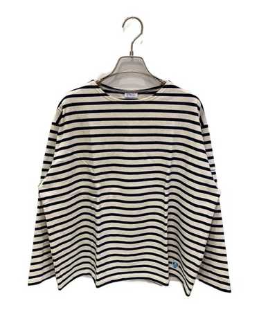 トップス ORCIVAL / border cut and sew Orcival Border Cut & Sew Beige White Size 2 Used Cotton Top