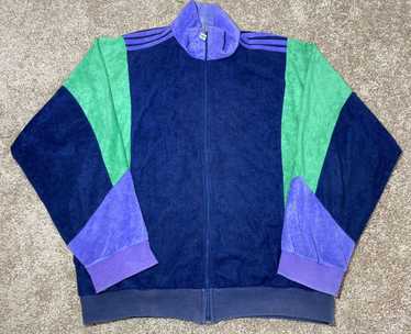 【Vintage】90s velours TYPE Set-up adidas Vintage 90s adidas velour - Gem