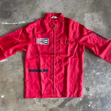 ジャケット・アウター 70s Champion Sparkplugs Racing Vest S 70s Champion Sparkplugs Racing Vest S
