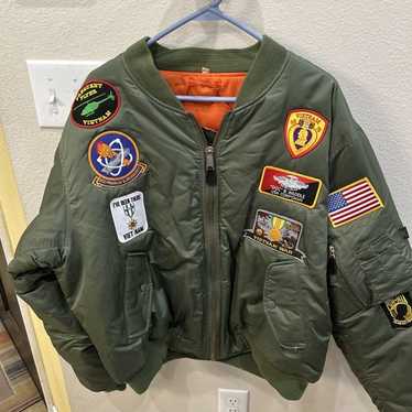 希少ヴィンテージ！！【黒タグ】【US AIR FORCE/USAF】元祖MA-1