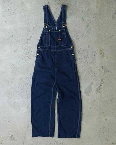 Ultra RARE ViNtAgE 60s 70s BIG SMITH Bib Overalls // Allover