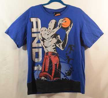 AND1 有名バスケ選手サイン入りTシャツ And1 basketball graphic t-shirt - Gem