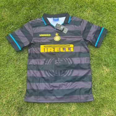 Vintage Inter Milan 97-98 Home Size L Umbro Jersey Original