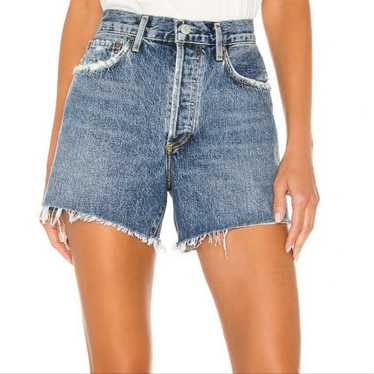 Agolde Reese Relaxed Cut Off Short - Gem